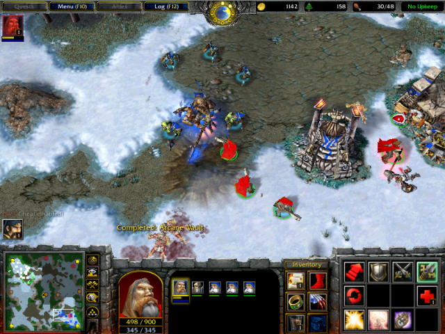 Rysunek 11.7. Zrzut ekranu z gry Warcraft III