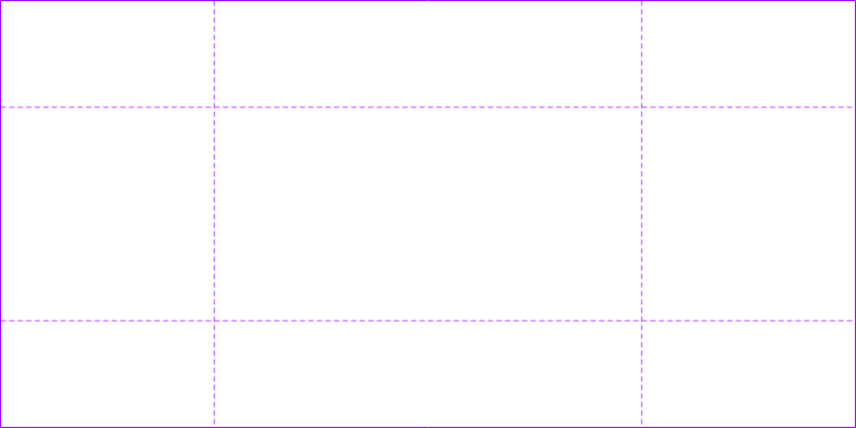 Przykład użycia własności CSS grid-template